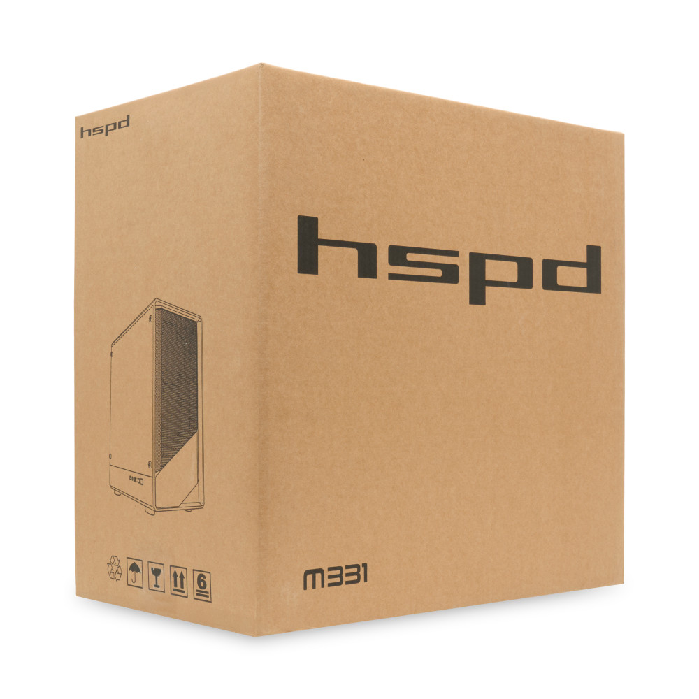 Корпус без блока питания HSPD M331-TGBK