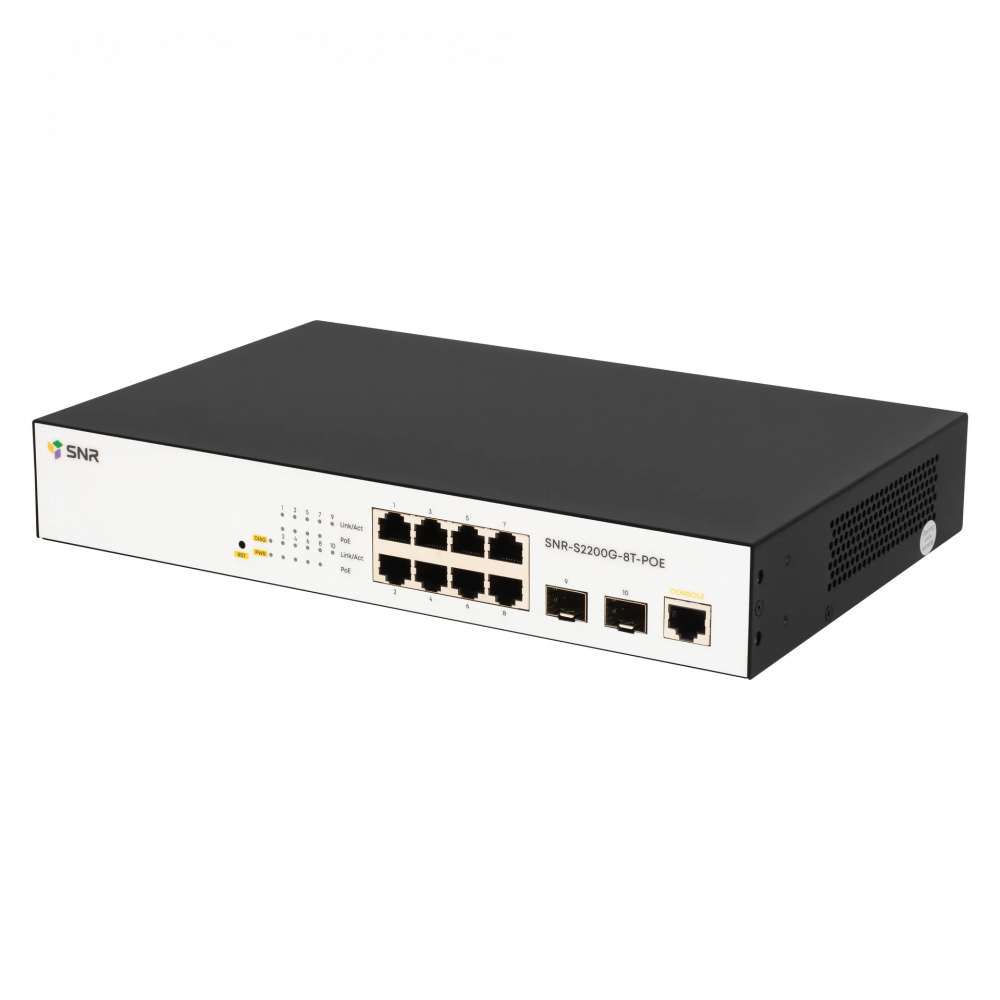 Коммутатор SNR SNR-S2200G-8T-POE