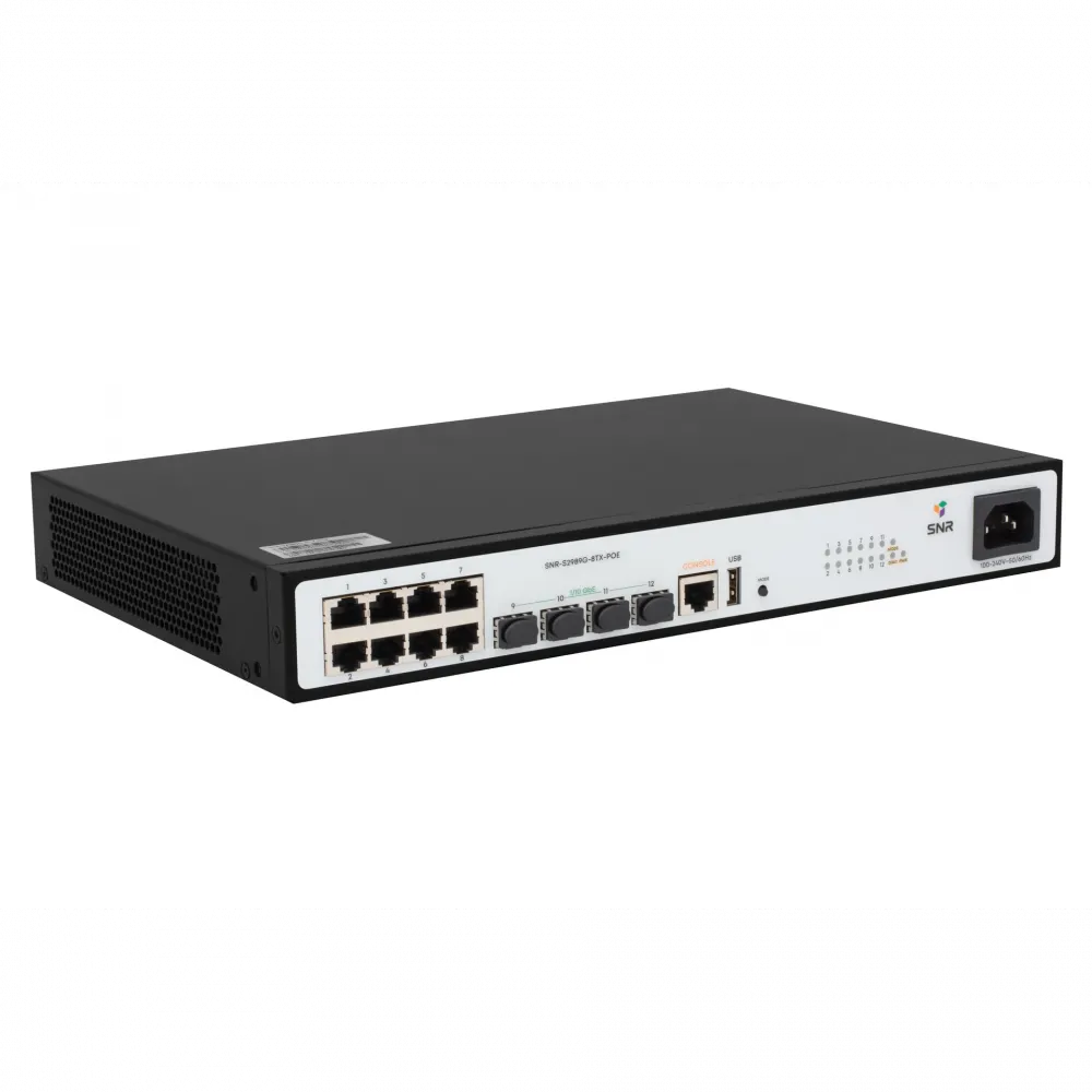Коммутатор SNR SNR-S2989G-8TX-POE