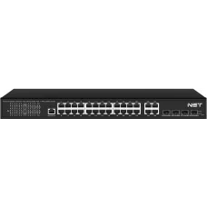 Управляемый L2 PoE коммутатор Gigabit Ethernet NST NS-SW-24G4G-PL