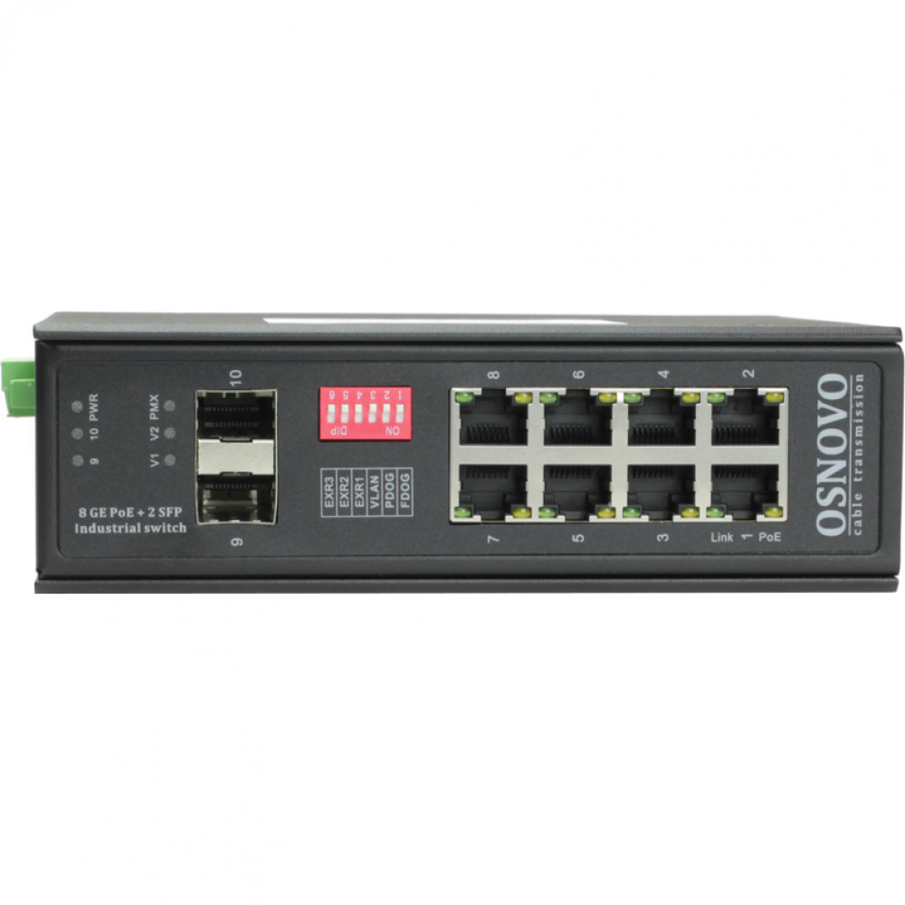 Коммутатор OSNOVO SW-80802I(Port 90W 300W)