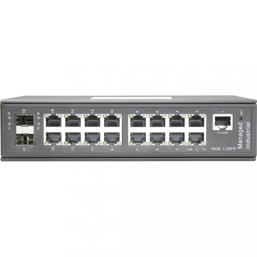 Коммутатор OSNOVO SW-81602ILS(Port 90W 600W)