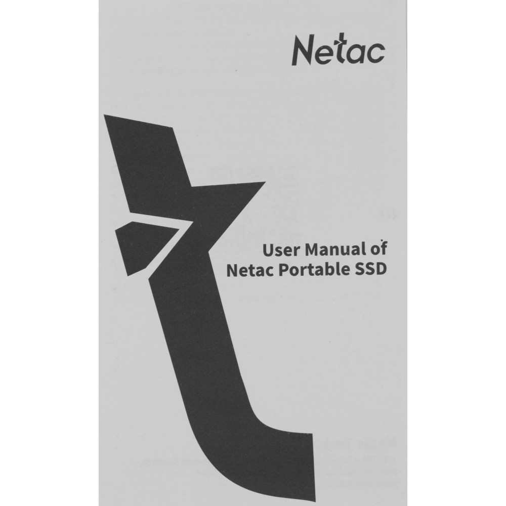 Накопитель SSD Netac NT01Z7S-480G-32BK