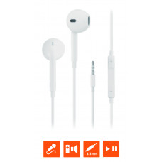 Наушники вставные GoPower GPHP05 белый GoPower GPHP05