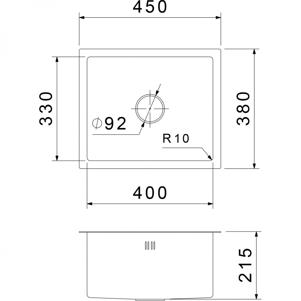 Кухонная GRANFEST graphite