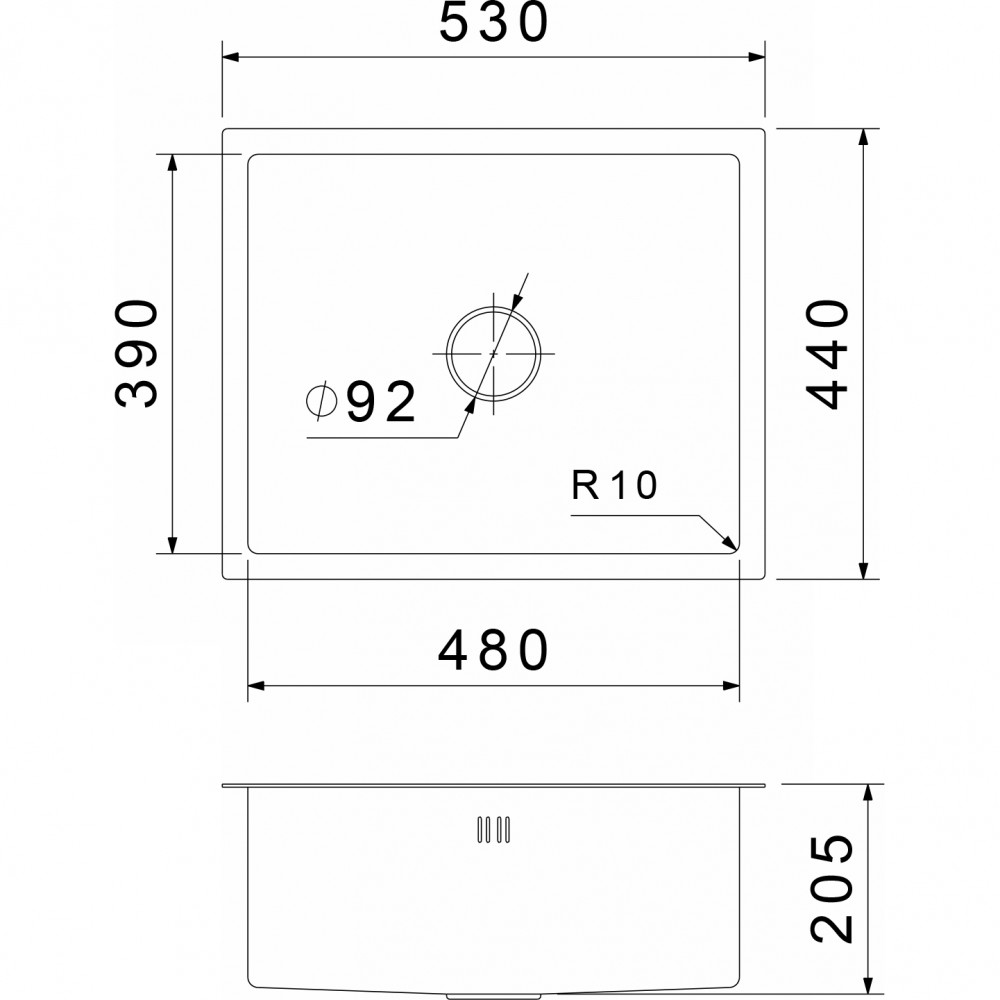 Кухонная GRANFEST inox