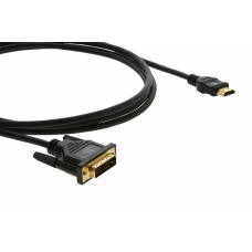 Кабель HDMI-DVI  (Вилка - Вилка), 1,8 м Kramer C-HMDM-6