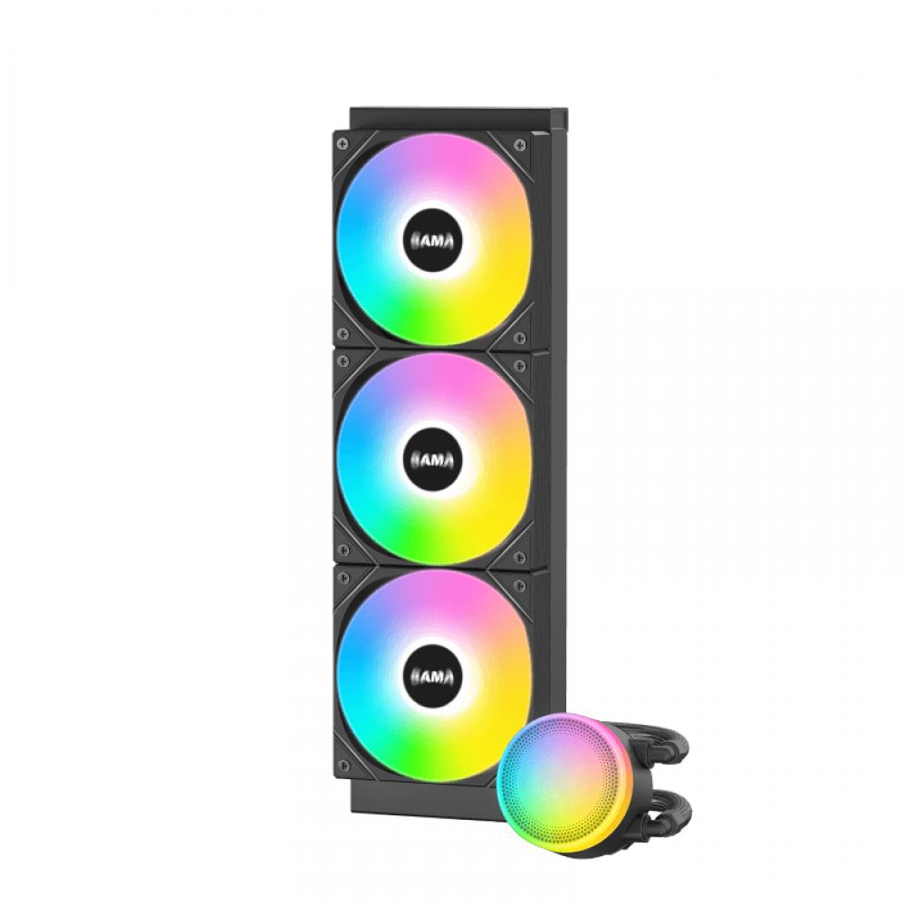 Водяное охлаждение для процессора SAMA L60 Black L60-BKWAYXO3-G