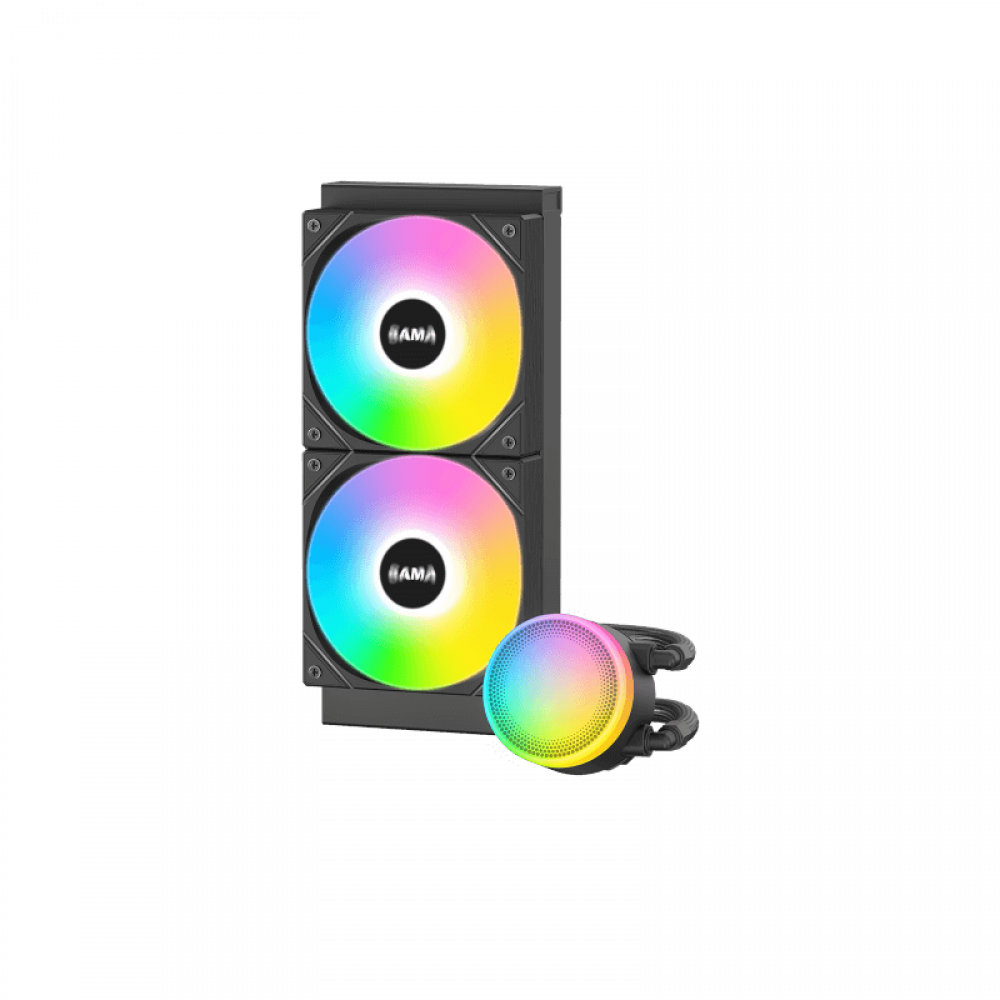 Водяное охлаждение для процессора SAMA L40 Black L40-BKWAYXO2-G