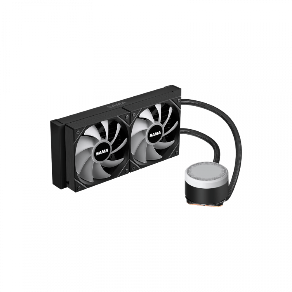 Водяное охлаждение для процессора SAMA L40 Black L40-BKWAYXO2-G