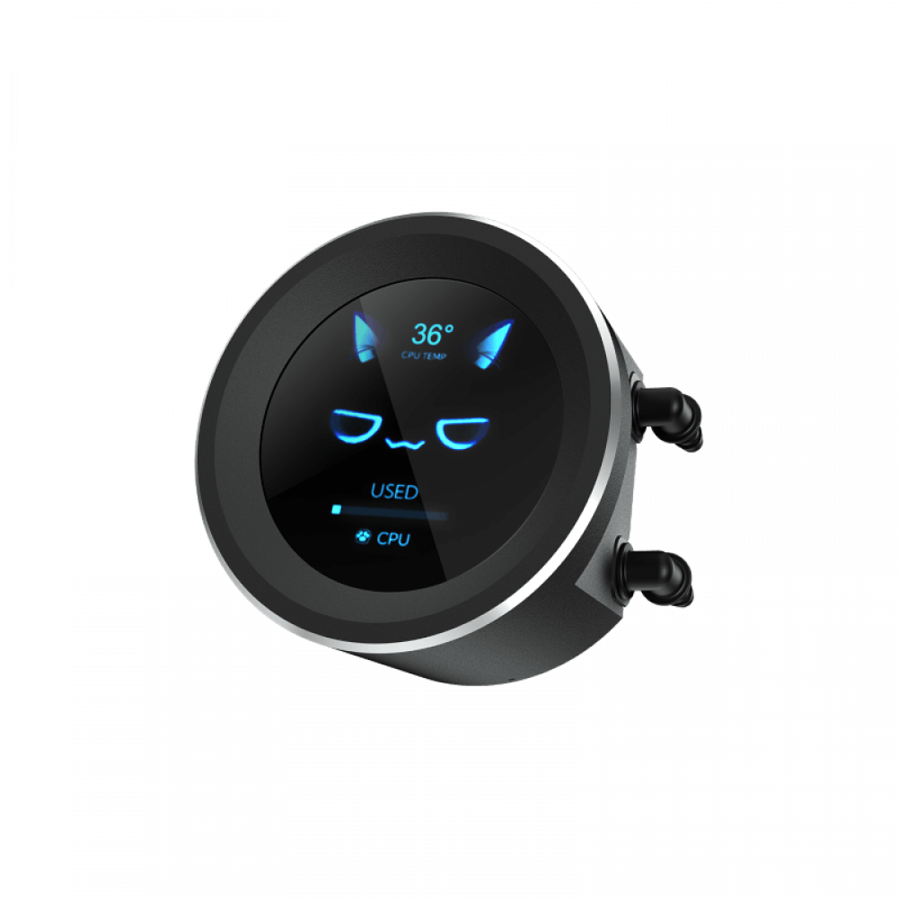 Водяное охлаждение для процессора SAMA Q60 Black Q60-BKWANNO3-G