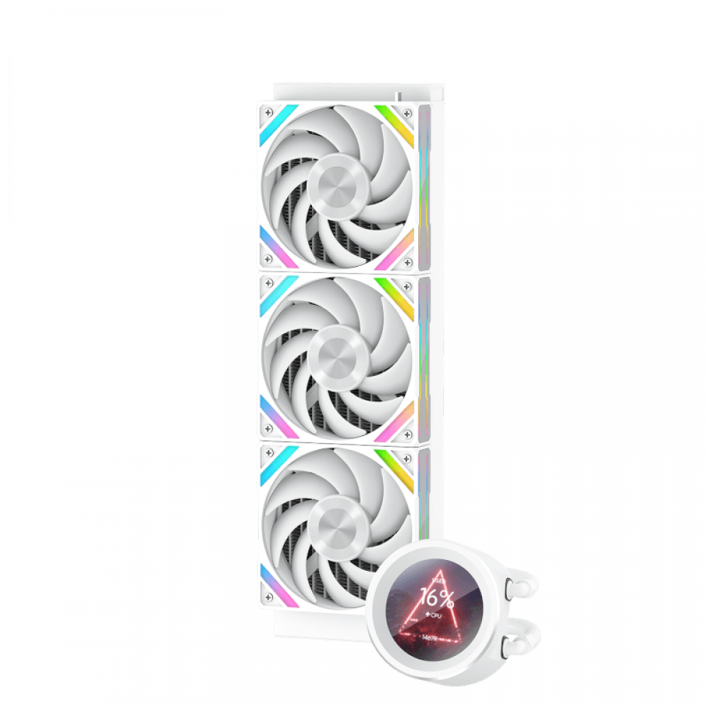 Водяное охлаждение для процессора SAMA Q60 White Q60-WHWANNO3-G