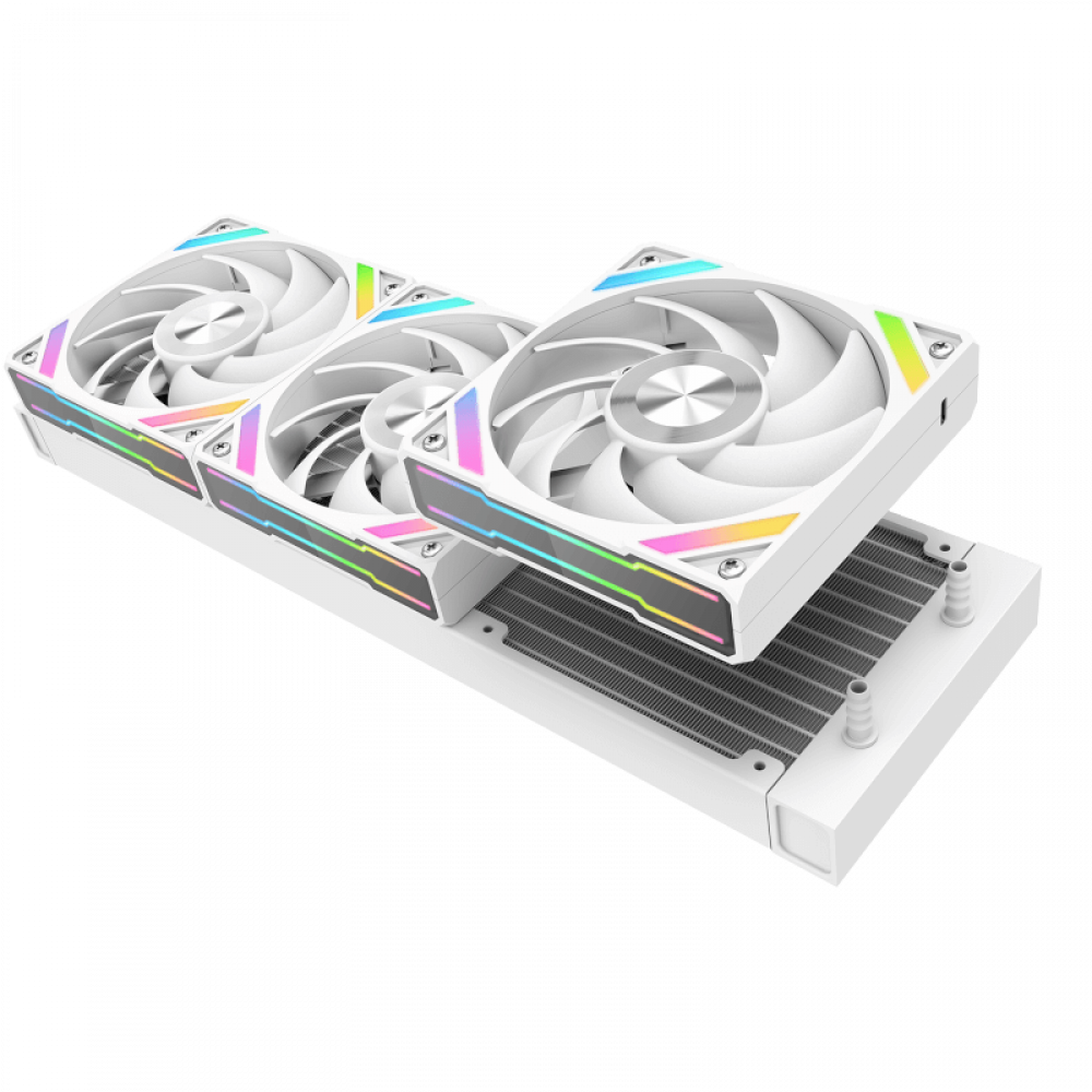 Водяное охлаждение для процессора SAMA Q60 White Q60-WHWANNO3-G