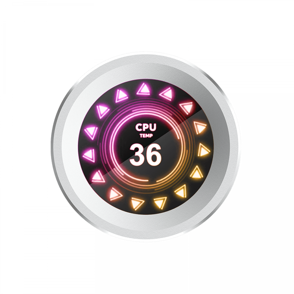 Водяное охлаждение для процессора SAMA Q60 White Q60-WHWANNO3-G