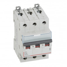 Выключатель автоматический трехполюсный 6А D DX3 6kA/10kA