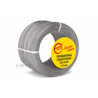 Проволока сварочная Мастер сварки СВ-0,8А Ø3 мм, неомеднённая (моток 10 кг)