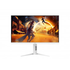 Монитор AOC Q27G4WS 27" 2560x1440, IPS, 200Hz, 80M1, 450cd, 0.3 ms, HDMI 2.0, DisplayPort 1.4, Height adj 130, pivot, VESA 100, 3Y, WhiteSilver AOC Q27G4WS