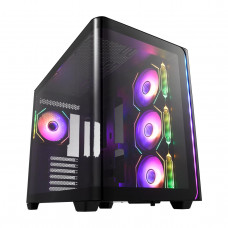 Компьютерный корпус FSP mATX Minitower M580-BA, Black