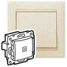 Выключатель Legrand 774310 Valena 10А c подсветкой, сл. кость