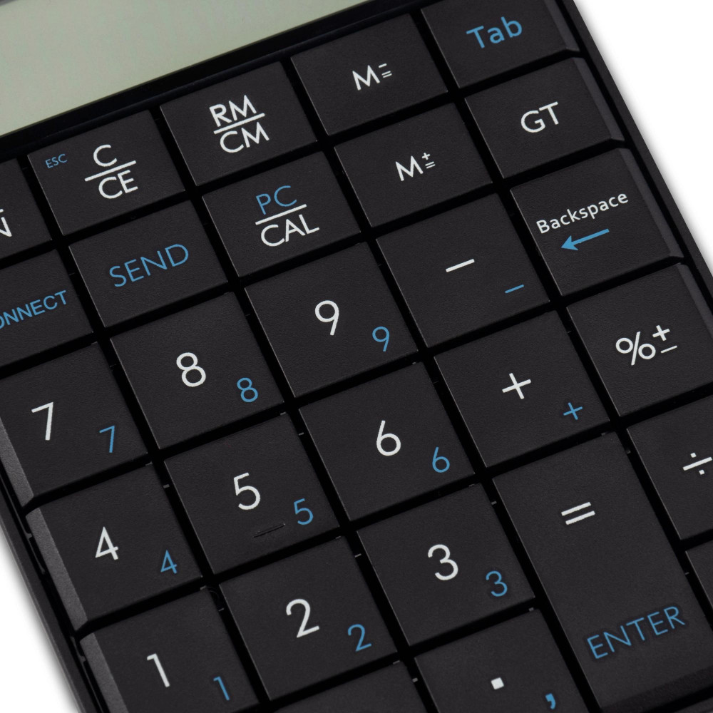 Числовой блок Oklick K604W черный USB беспроводная slim для ноутбука (1979325) Oklick 1979325