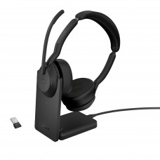 Беспроводная гарнитура Jabra Evolve2 55, Link380а MS Stereo Stand