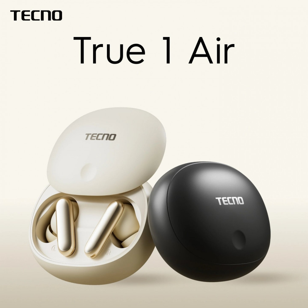 Гарнитура внутриканальные TECNO True 1 Air TU01 AIR CREAMY WHITE