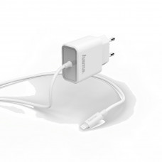 Сетевое зар./устр. Hama H-183314 3A PD для Apple белый (00183314)