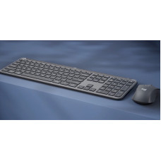 Клавиатура + мышь Logitech MK950 Signature Slim Combo клав:графитовый/черный мышь:черный/серый USB беспроводная slim (920-012500)