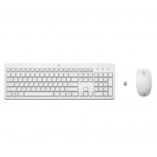 Комплект клавиатура+мышь HP 230 WL Mouse+KB Combo WHT