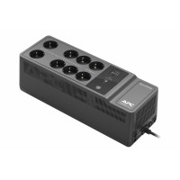 Источник бесперебойного питания APC Back-UPS ES 850VA/520W, 230V, 8 Schuko (2 Surge & 6 batt.), USB, USB charge(type A,C), Data/DSL protect.,(BE700G-RS, BE850G2-GR analogue), 1 year warranty
