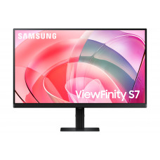 Монитор Samsung 27" ViewFinity S7 S27D700EAUXEN черный IPS LED 5ms 16:9 HDMI M/M матовая 1000:1 350cd 178гр/178гр 3840x2160 60Hz DP Quad 4K (2160p) USB 5кг