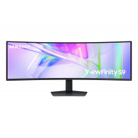 Монитор Samsung 49" ViewFinity S9 S49C950UAUXEN черный VA LED 5ms 32:9 HDMI M/M матовая HAS Piv 350cd 178гр/178гр 5120x1440 120Hz DP DQ USB 15.6кг