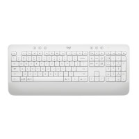 Клавиатура Logitech K650 белый USB беспроводная BT/Radio (подставка для запястий) (920-010986)