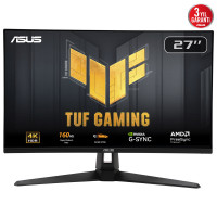 Монитор Asus 27" TUF Gaming VG27UQ1A черный IPS LED 16:9 HDMI M/M матовая 1000:1 300cd 178гр/178гр 3840x2160 160Hz FreeSync Premium DP 4K 4.8кг