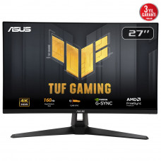 Монитор Asus 27" TUF Gaming VG27UQ1A черный IPS LED 16:9 HDMI M/M матовая 1000:1 300cd 178гр/178гр 3840x2160 160Hz FreeSync Premium DP 4K 4.8кг