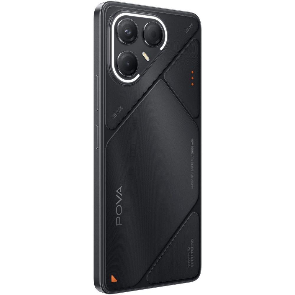 Смартфон TECNO LJ7 256+8 GEEK BLACK