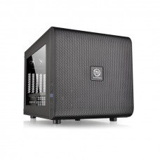 Корпус для ПК Thermaltake Корпус Core V21 черный w/o PSU mATX 11x120mm 7x140mm 1x200mm 2xUSB3.0 audio bott PSU без БП