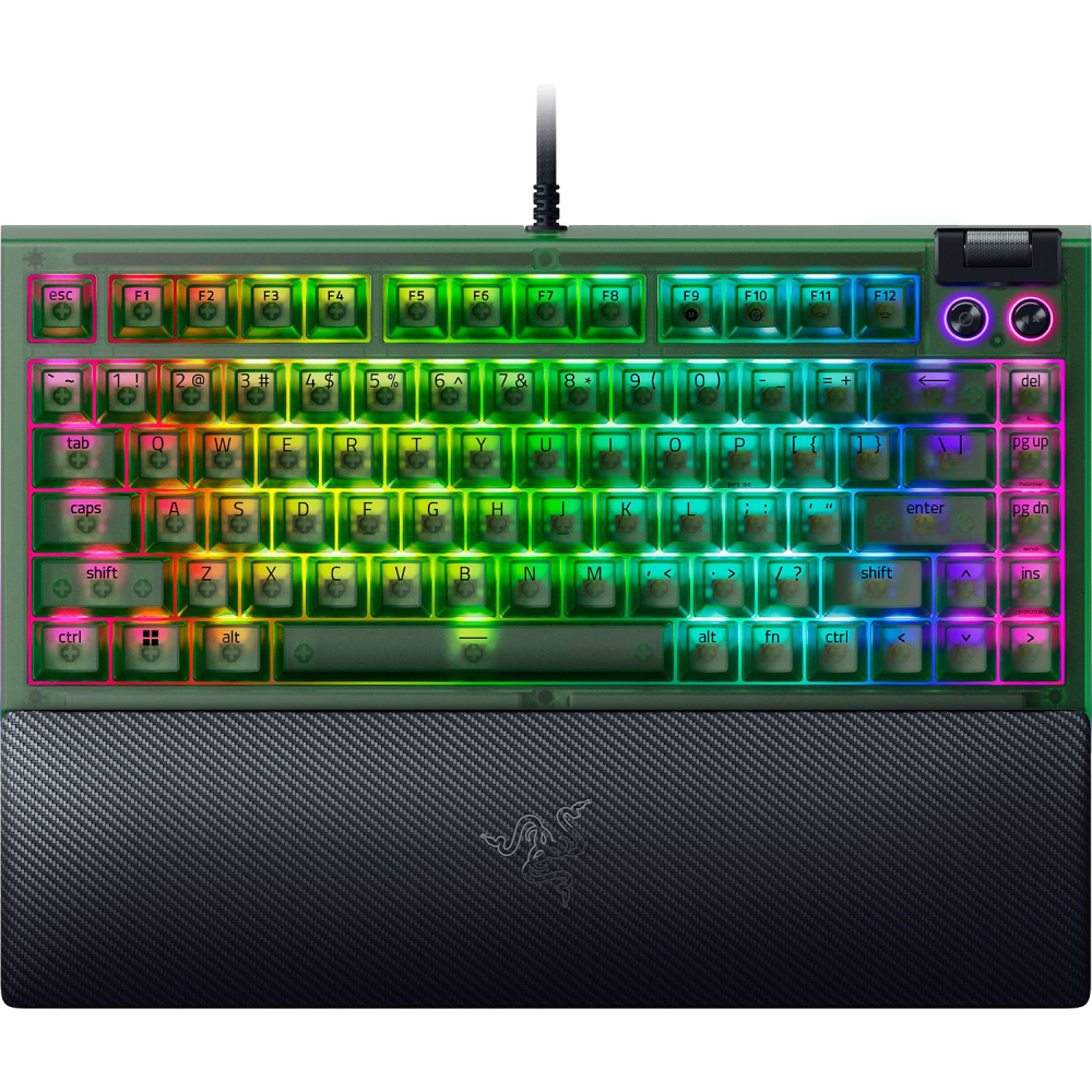 Игровая клавиатура Razer BlackWidow V4 75 - Phantom Green Ed. - US Layout Razer RZ03-05003300-R3M1