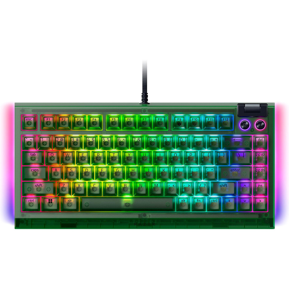 Игровая клавиатура Razer BlackWidow V4 75 - Phantom Green Ed. - US Layout Razer RZ03-05003300-R3M1