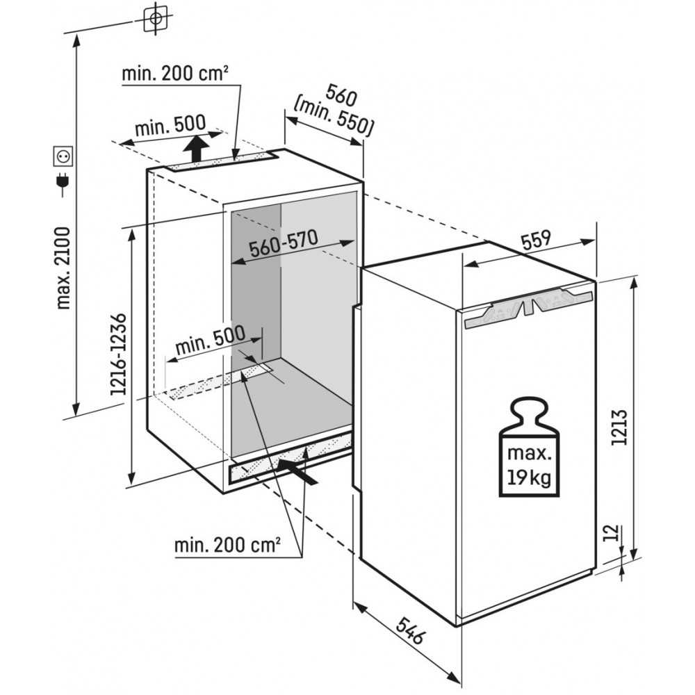 Встраиваемый LIEBHERR 001
