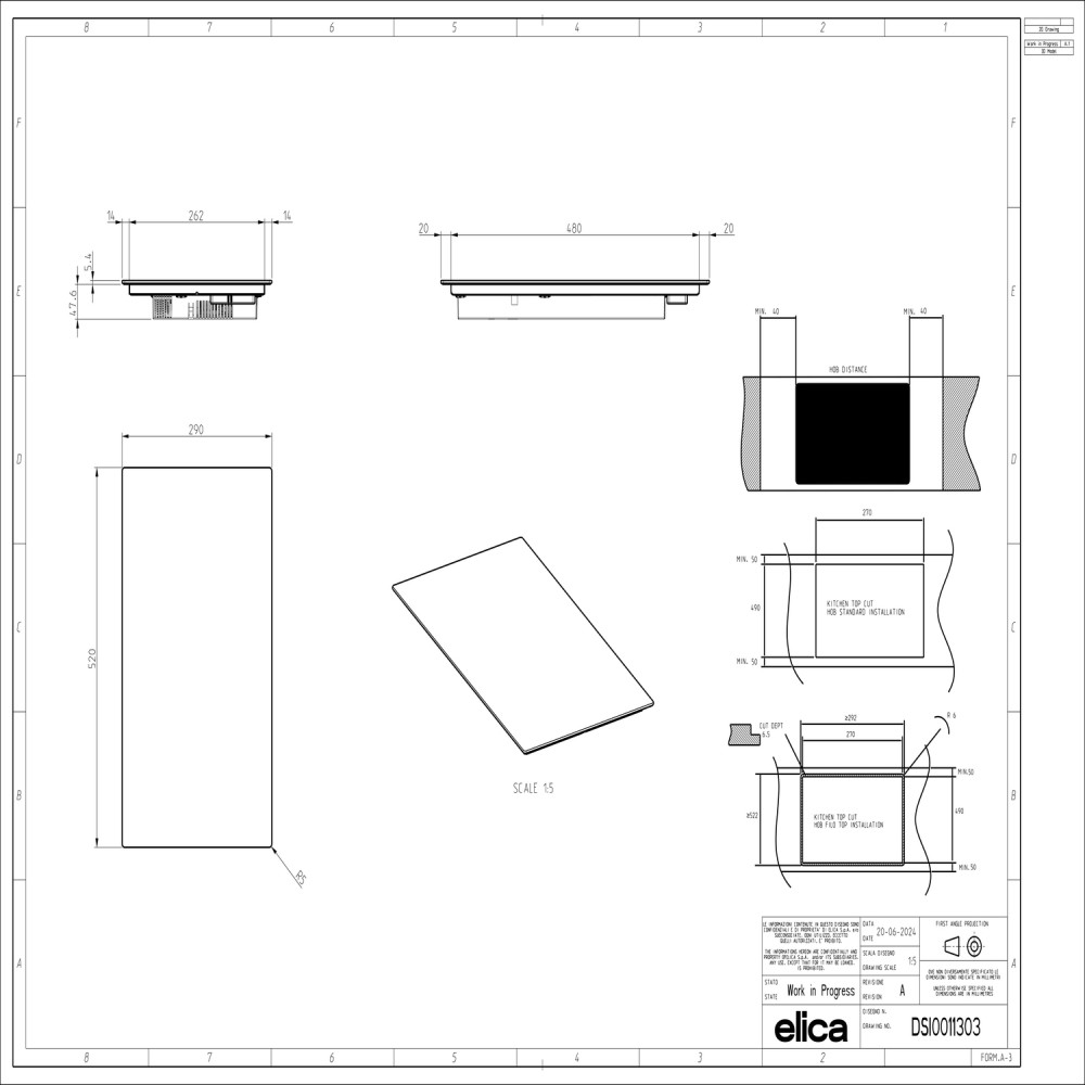 Индукционная Elica PlusPRF0199850