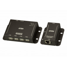 Удлинитель по кабелю 4-Port USB 2.0 CAT 5 Extender (up to 50m)