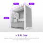 Корпус без блока питания NZXT H3 Flow CC-H31FW-01