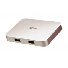 USB-концентратор ATEN USB-C 4K Ultra Mini Dock with Power Pass-through