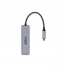 USB-концентратор Dahua 5 in 1 USB 3.1 Type-C to HDMI + USB 3.0 + PD Docking Station
