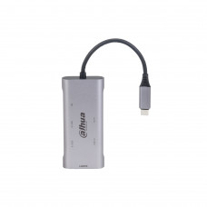 USB-концентратор Dahua 7 in 1 USB 3.1 Type-C to USB 3.0 + HDMI + SD/TF + PD Docking Station