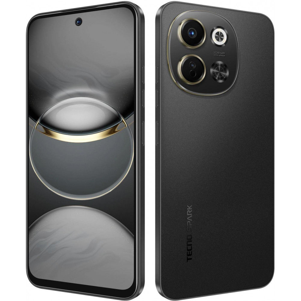 Смартфон TECNO KL8 128+6 MIDNIGHT SHADOW