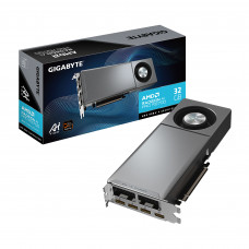 Видеокарта Gigabyte AI PRO R9700 AI TOP 32GB GDDR6 256bit 3xDP HDMI BLOWER RTL