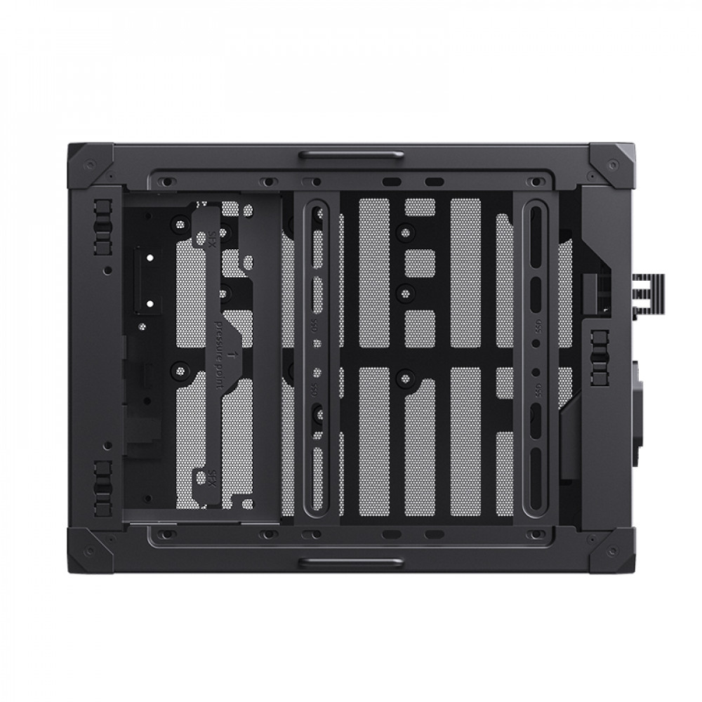 Корпус без блока питания JONSBO C6-ITX Black ITX