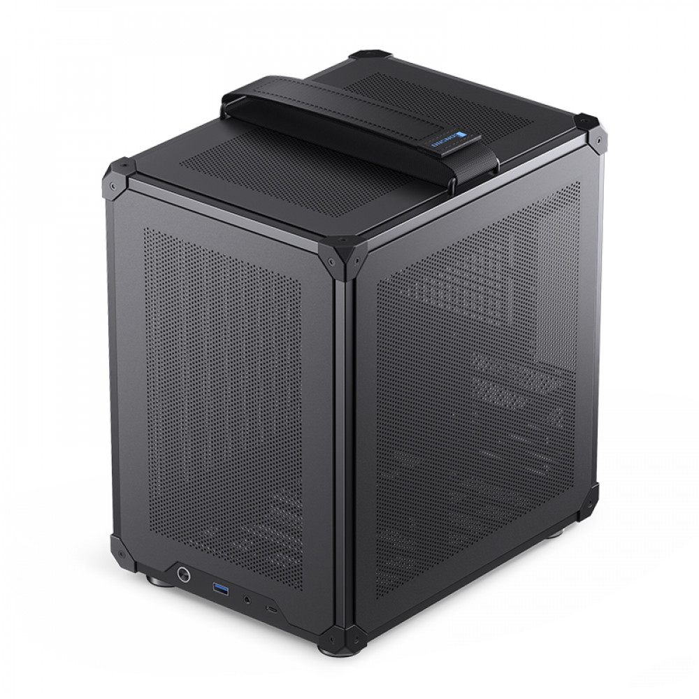 Корпус без блока питания JONSBO C6-ITX Black ITX